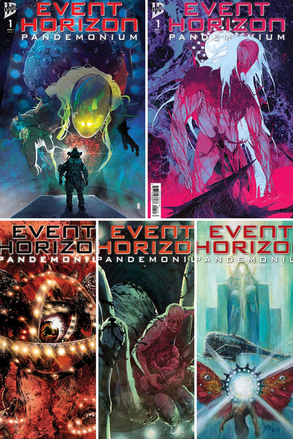 Event Horizon: Pandemonium #1 cover collage