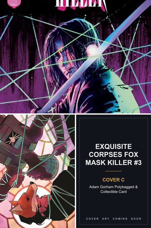 Exquisite Corpses Fox Mask Killer #3 (Of 5) cover collage — Cover C art coming soon