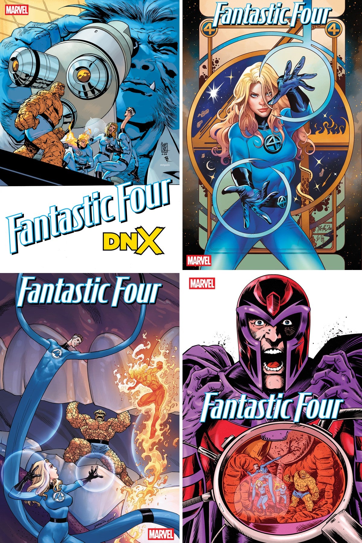 Fantastic Four #18 cover collage