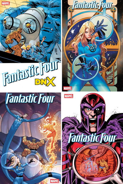 Fantastic Four #18 cover collage