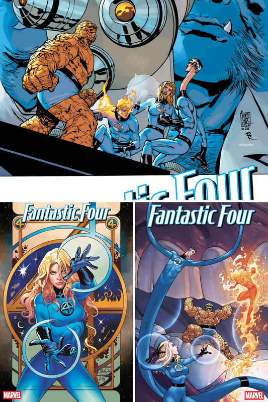 Fantastic Four #18 cover collage