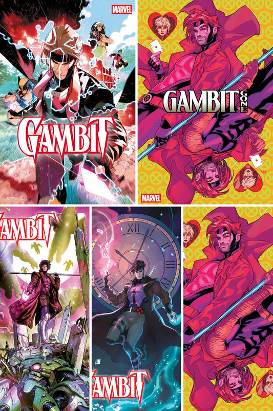 Gambit Gone #1 cover collage