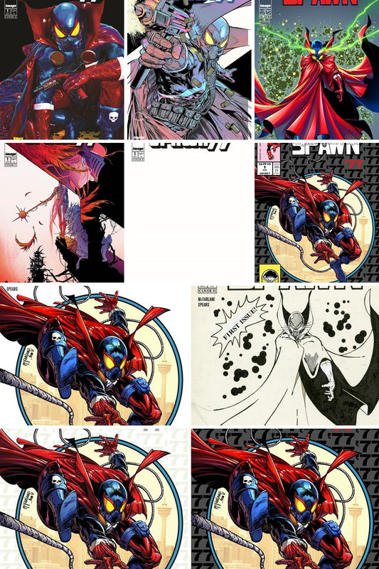 Spawn 77 #1 (Of 3) all covers