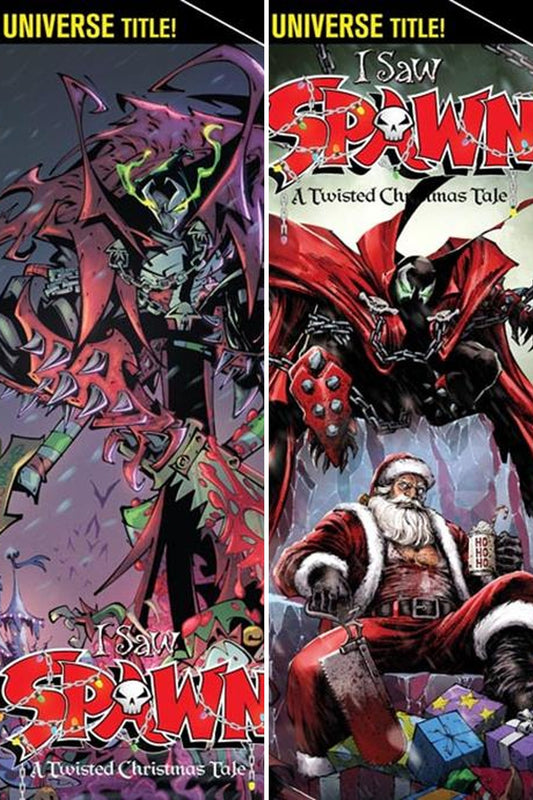 I Saw Spawn A Twisted Christmas Tale #1 - All Covers