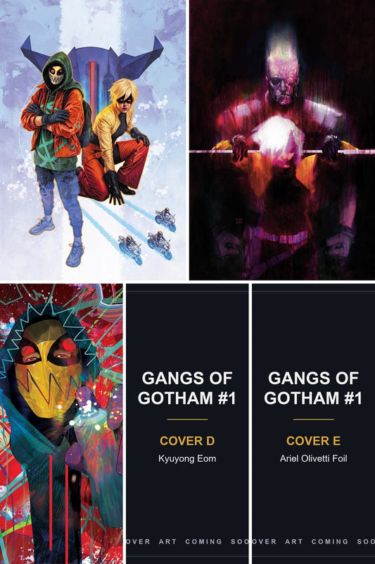 Gangs of Gotham #1 - All Covers - Covers D & E art coming soon