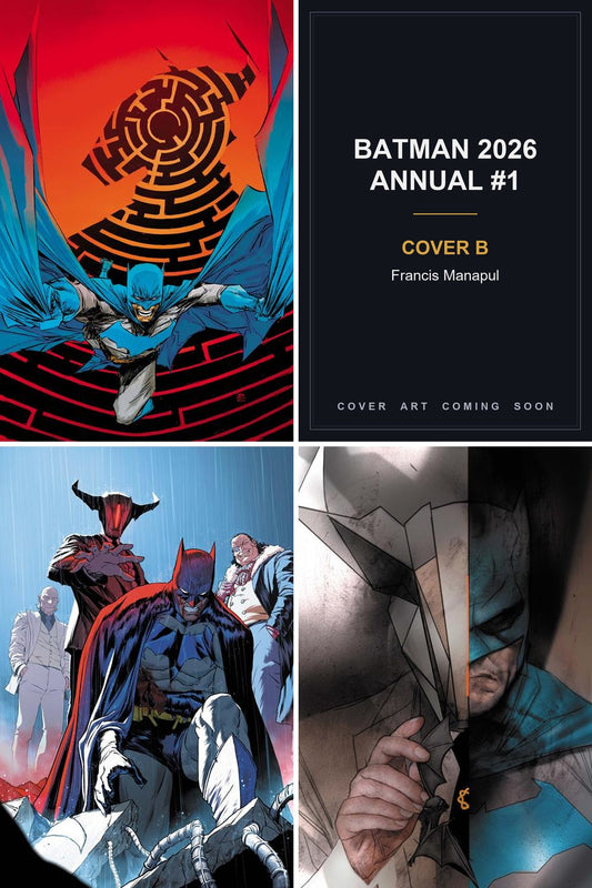 Batman 2026 Annual #1 - All Covers - Cover B art coming soon