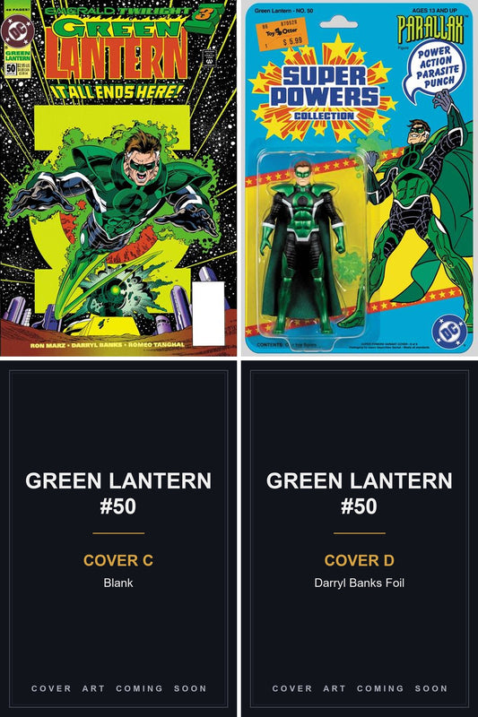 Green Lantern #50 - All Covers - Covers C & D art coming soon
