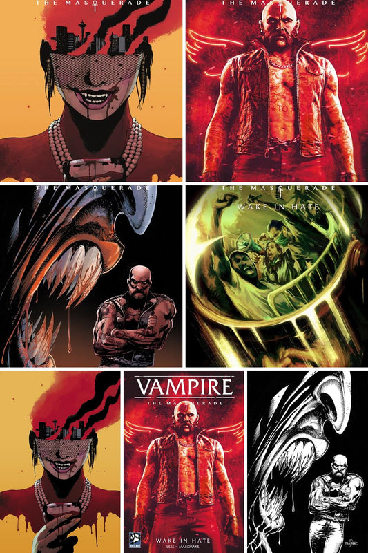 Vampire: The Masquerade - Wake in Hate #1 - All Covers