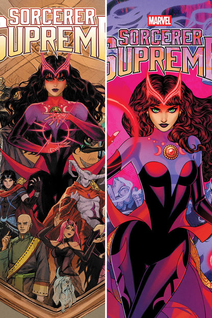Sorcerer Supreme #10 cover collage
