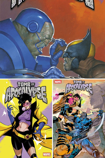 Tomb of Apocalypse #2 cover collage