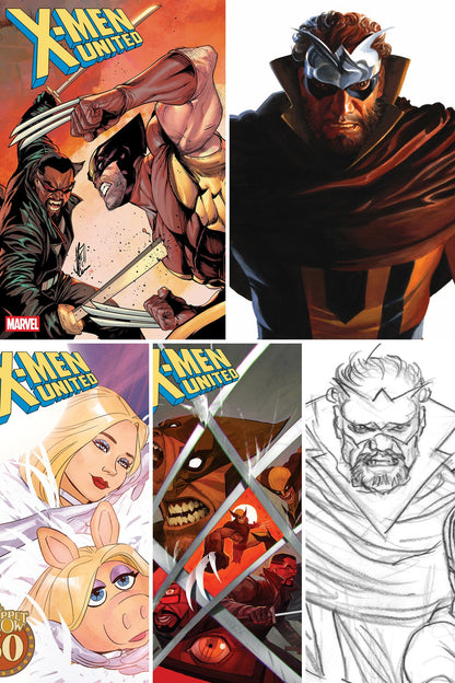 X-Men United #7 cover collage