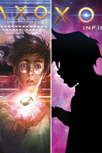 Axon Infinity #1 cover collage