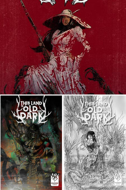 This Land is Old and Dark #2 cover collage