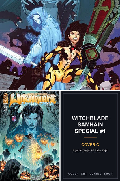 Witchblade Samhain Special #1 cover collage — Cover C art coming soon