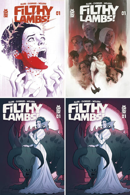Filthy Lambs #1 (Of 5) cover collage