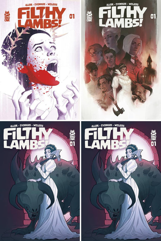 Filthy Lambs #1 (Of 5) cover collage