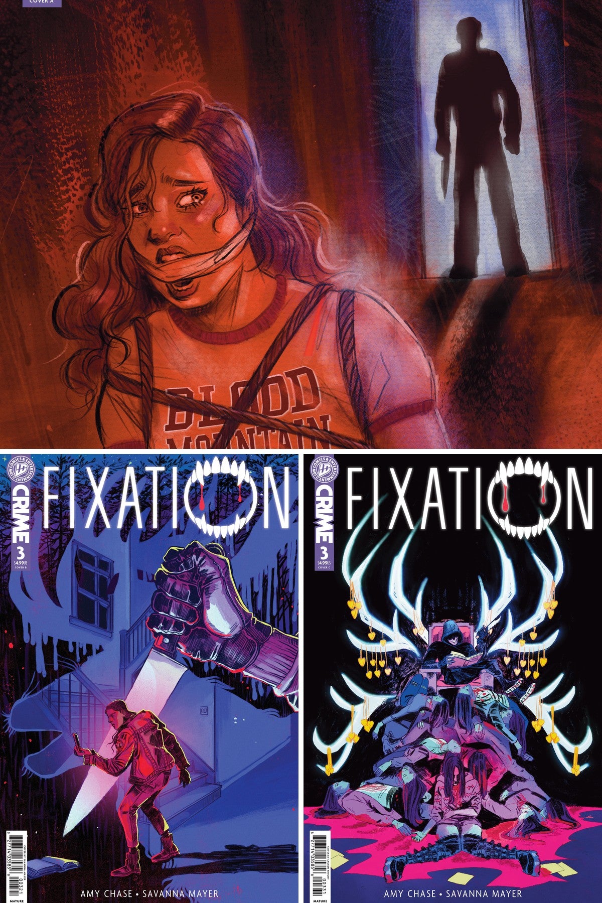 Fixation #3 cover collage