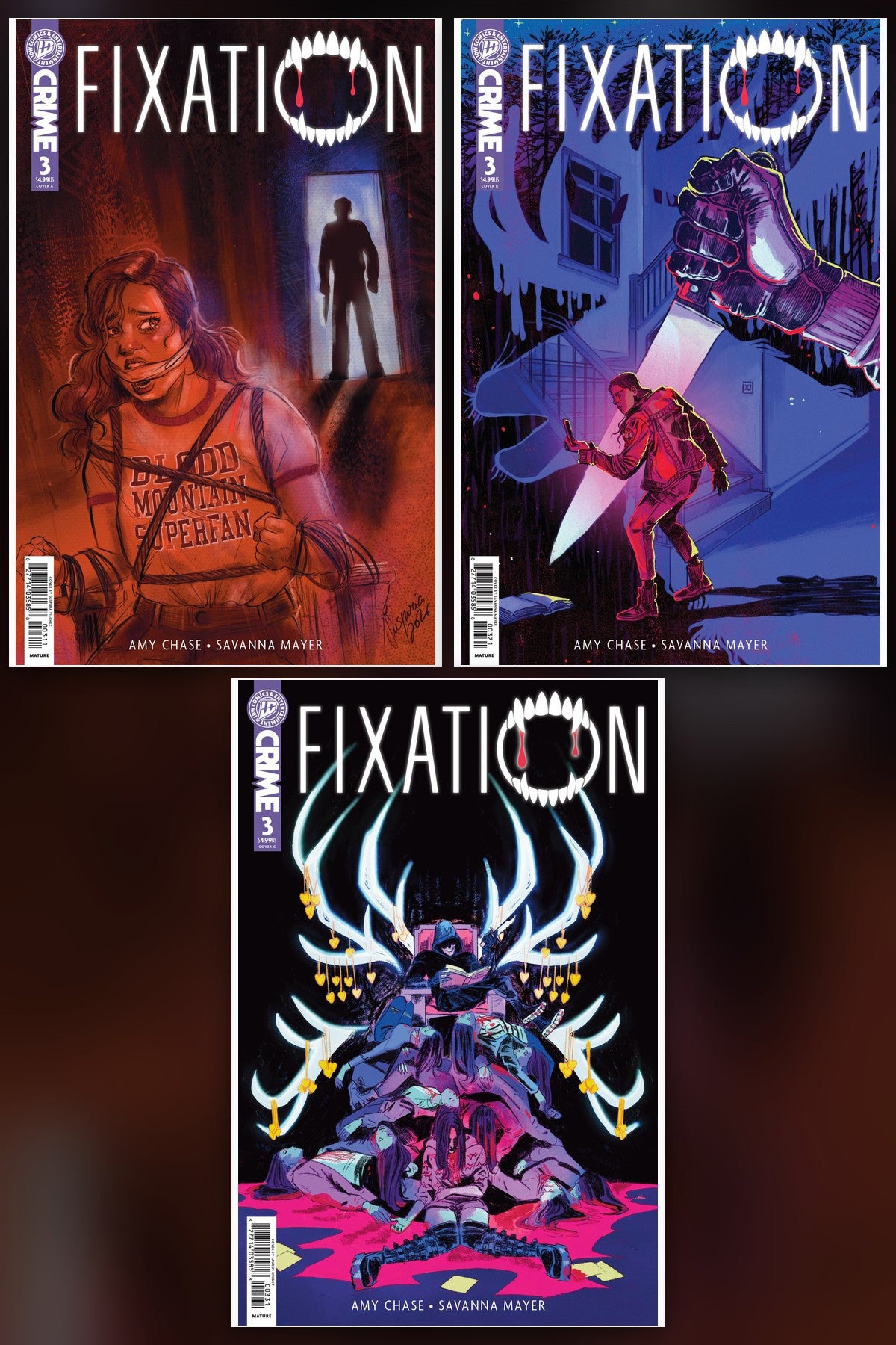 Fixation #3 cover collage