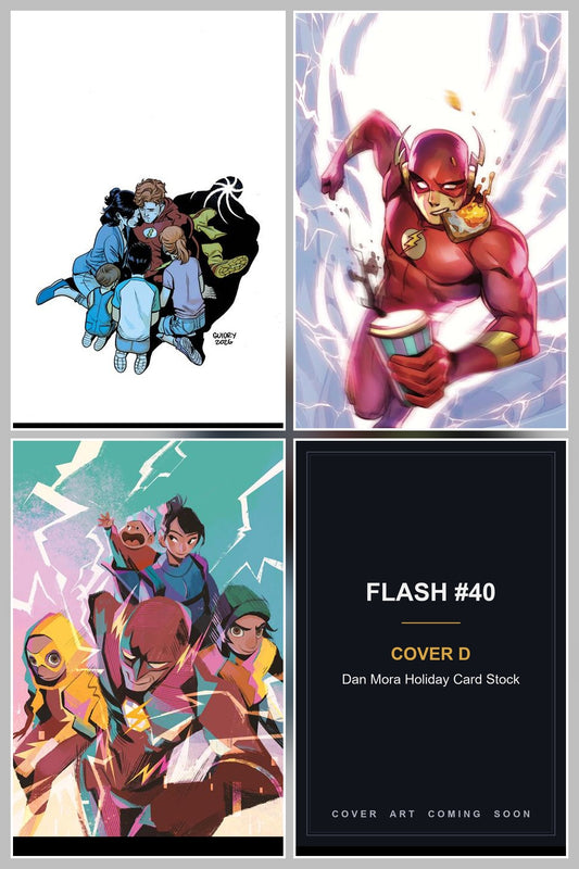 Flash #40 cover collage