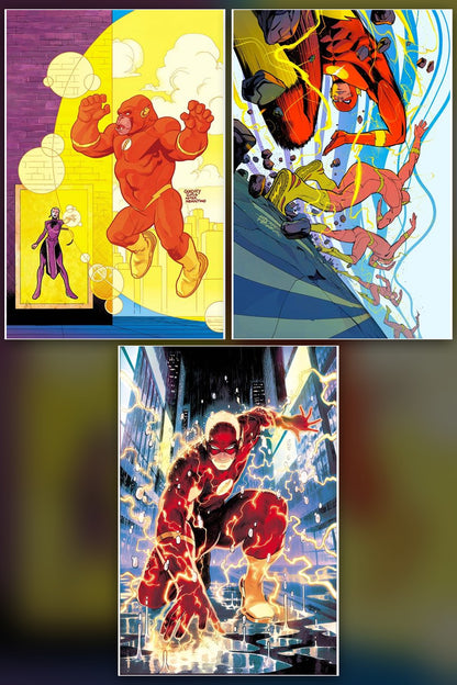 Flash #41 cover collage