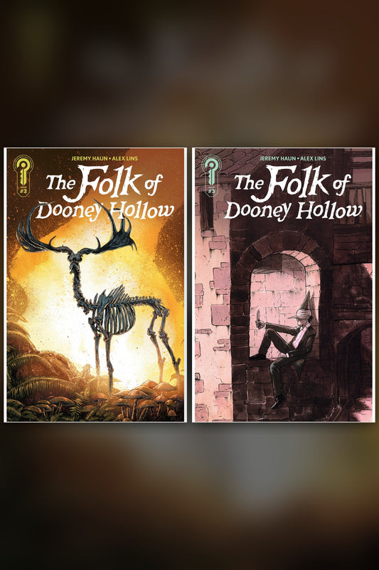Folk of Dooney Hollow #3 cover collage