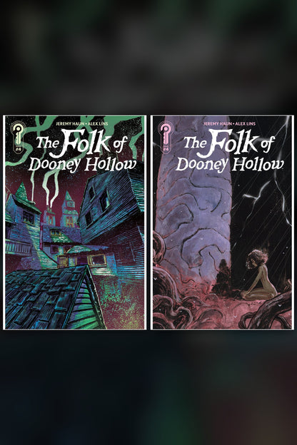 Folk of Dooney Hollow #4 cover collage