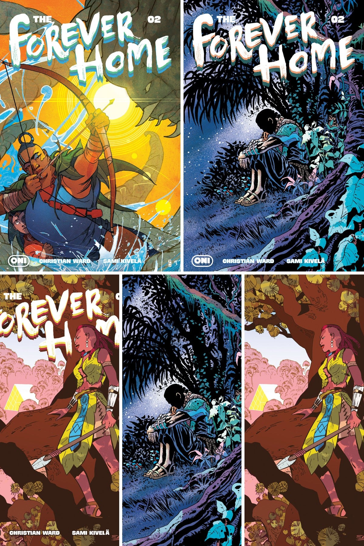 Forever Home #2 cover collage
