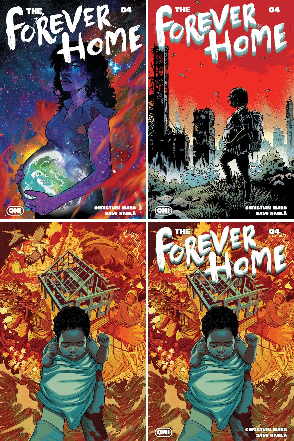 Forever Home #4 cover collage