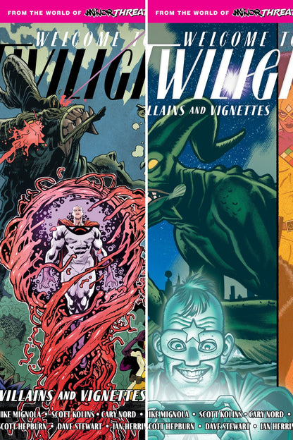 From the World of Minor Threats: Welcome to Twilight II #1 cover collage