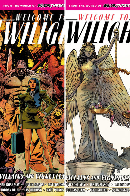 From the World of Minor Threats: Welcome to Twilight II #2 cover collage