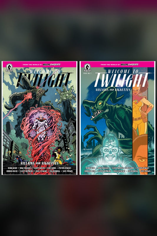 From the World of Minor Threats: Welcome to Twilight II #1 cover collage
