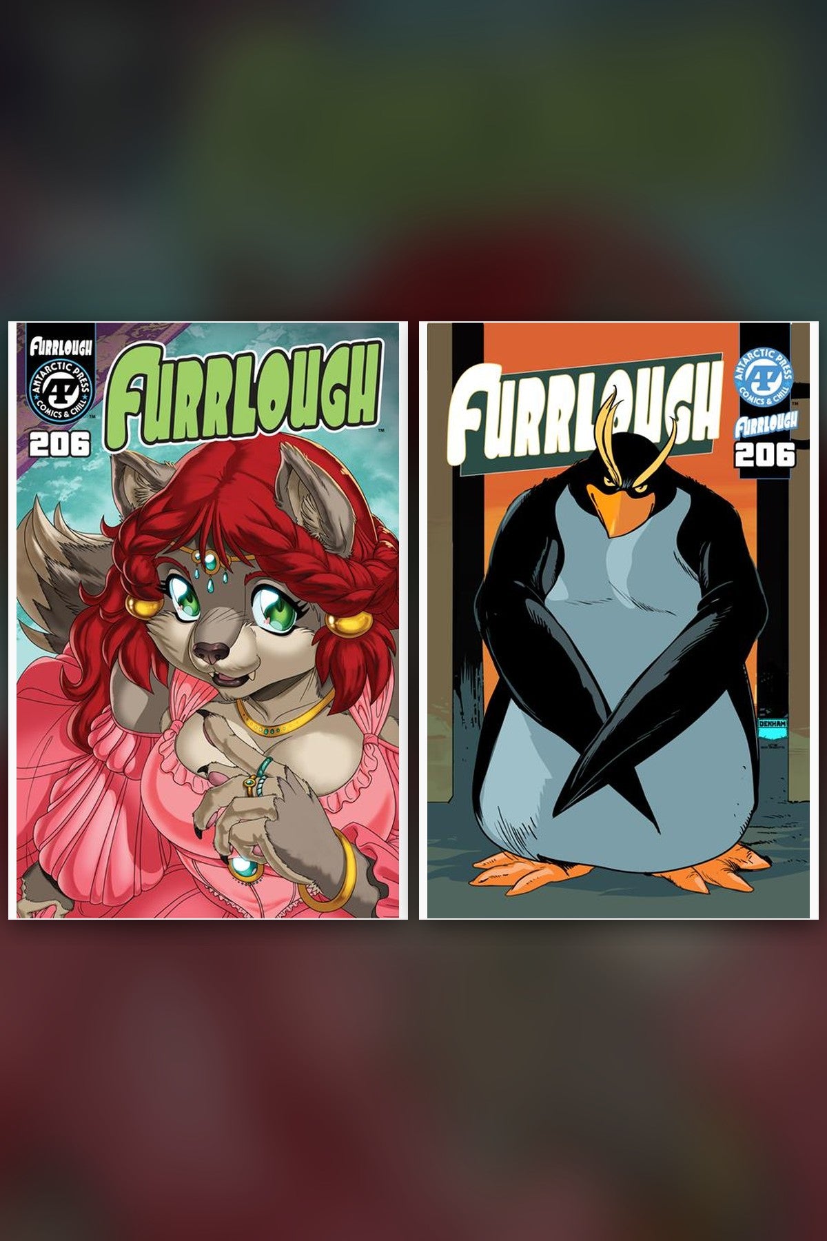 Furrlough #206 cover collage