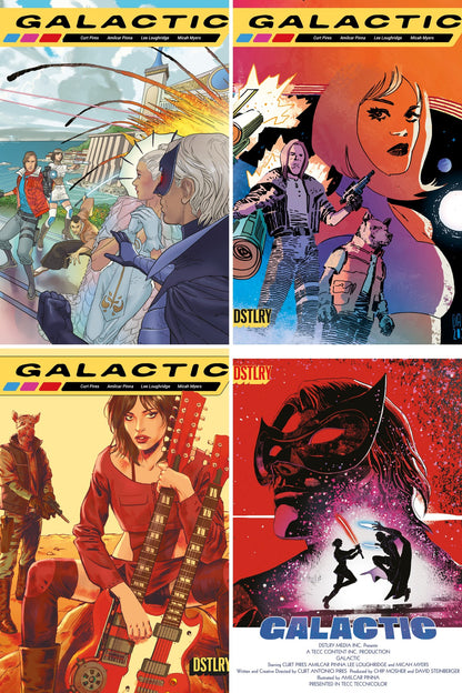 Galactic #3 cover collage