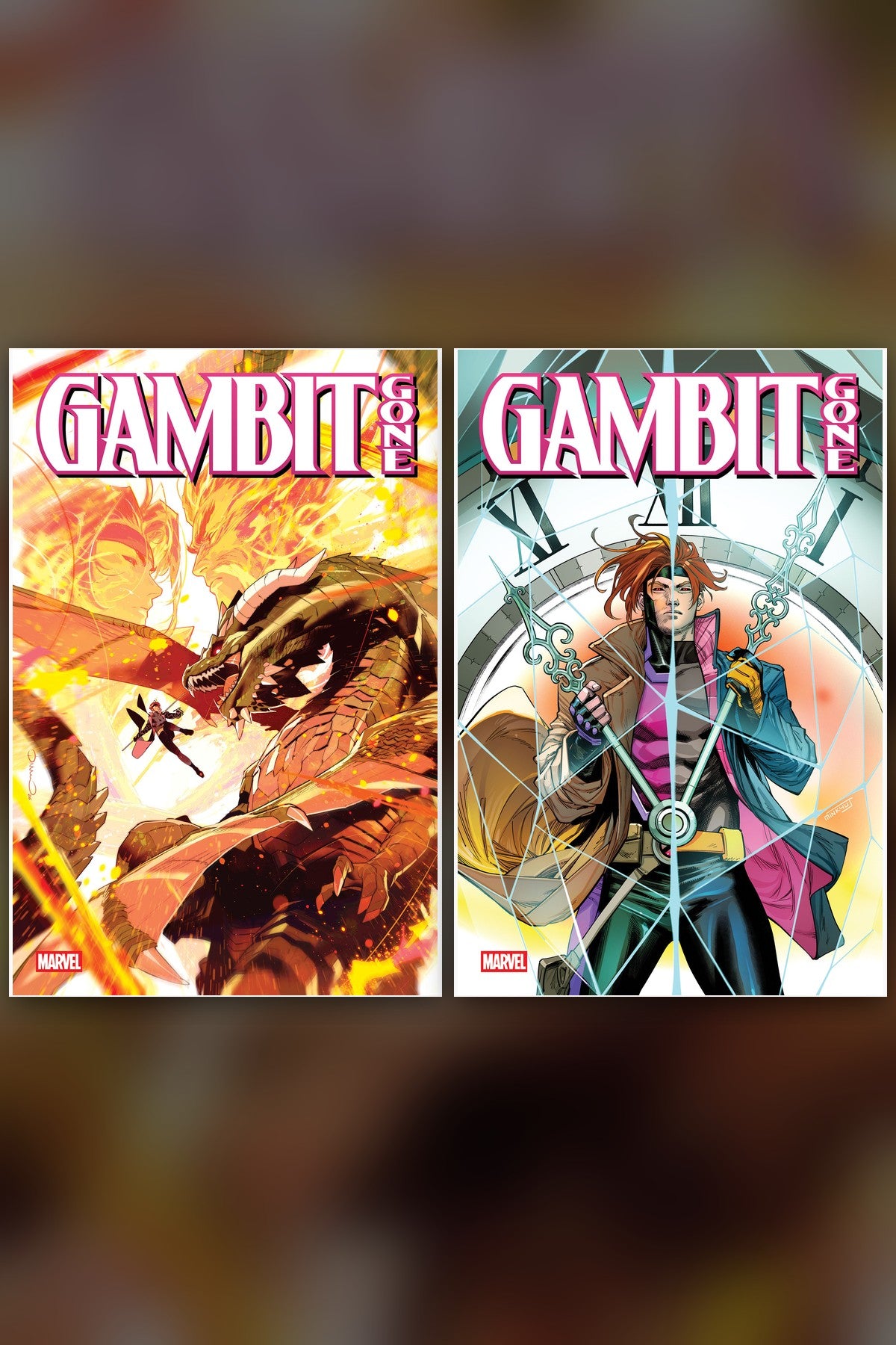 Gambit Gone #4 cover collage