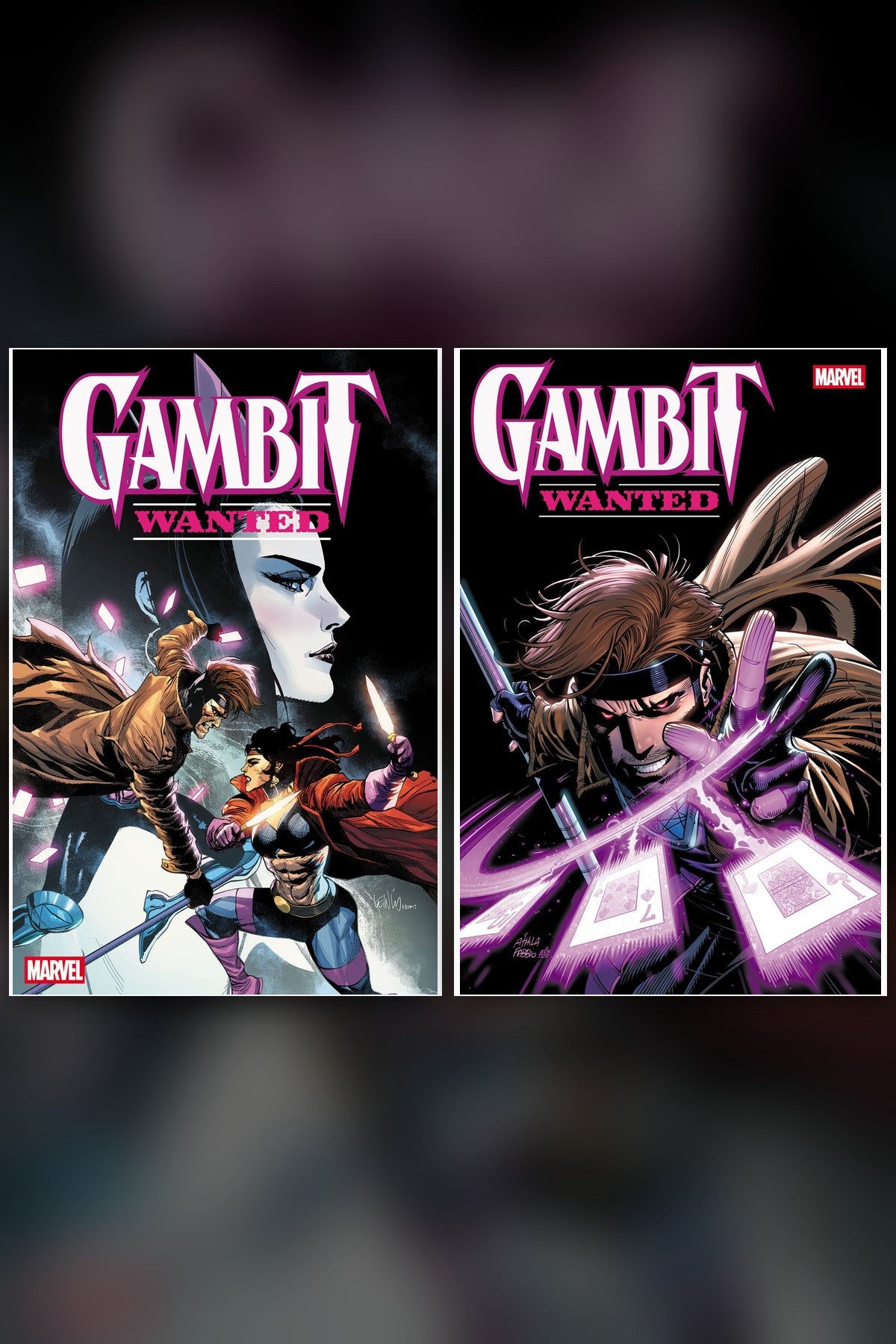 Gambit: Wanted #4 cover collage