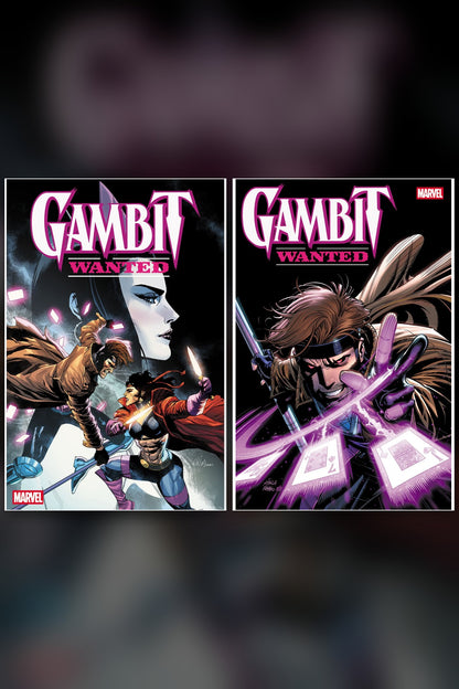 Gambit: Wanted #4 cover collage
