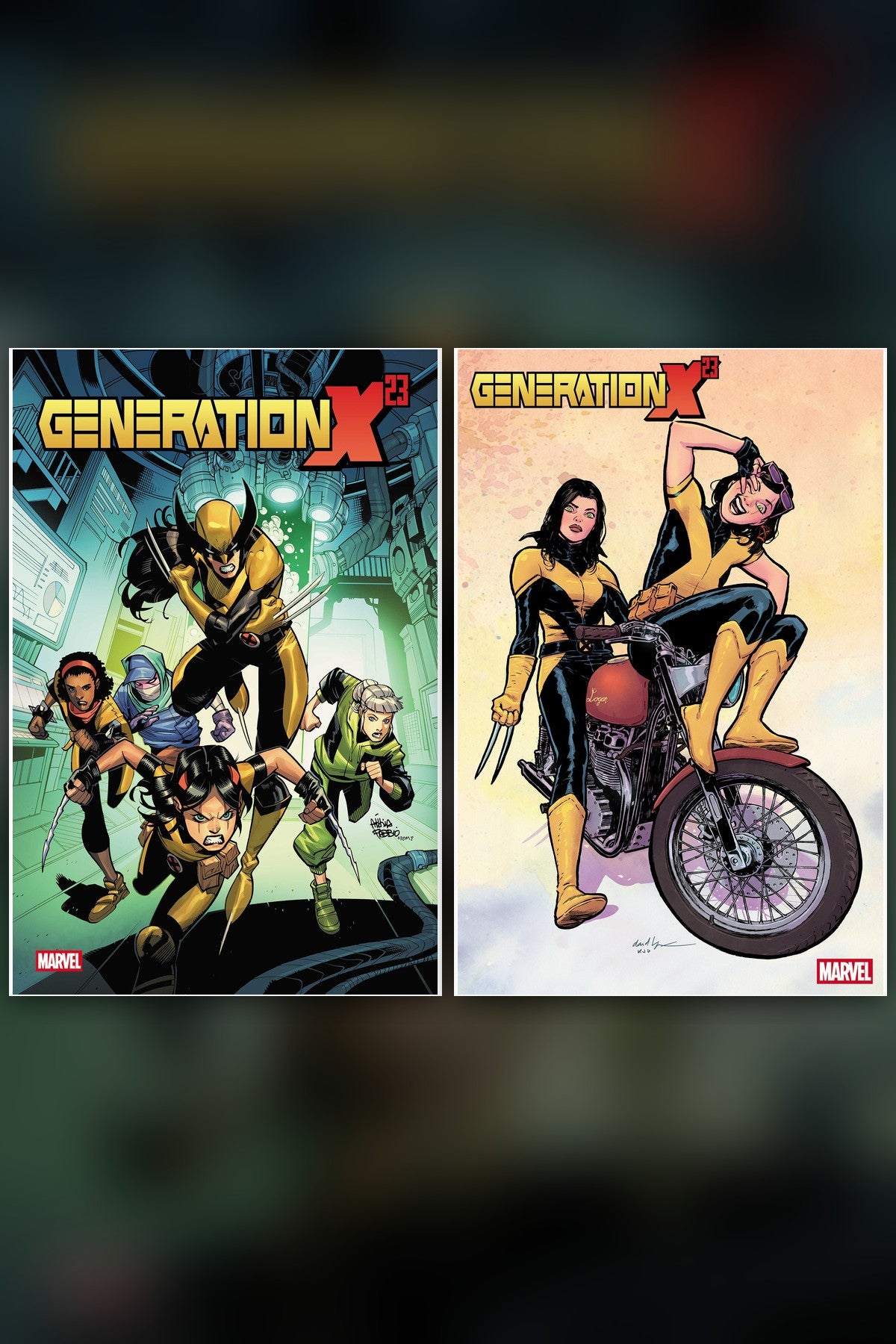 Generation X-23 #10 cover collage