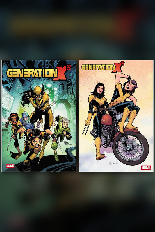 Generation X-23 #10 cover collage