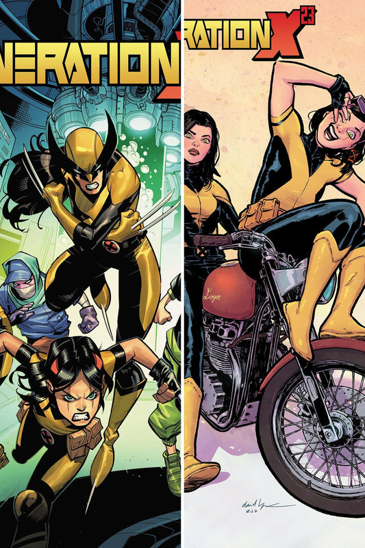 Generation X-23 #10 cover collage