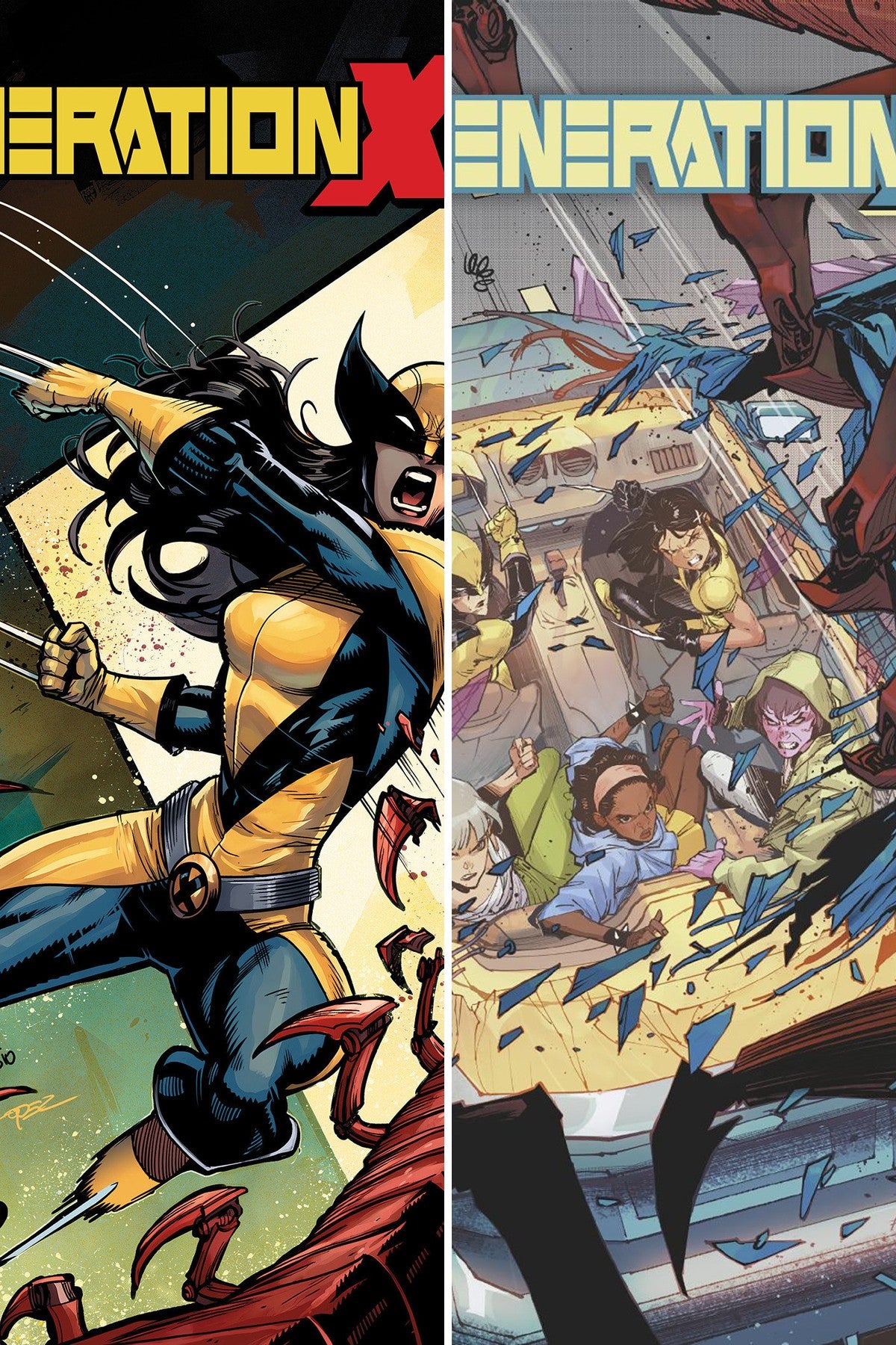 GENERATION X-23 #9 cover collage