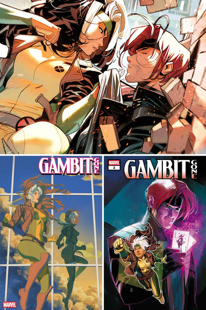 Gambit Gone #2 cover collage