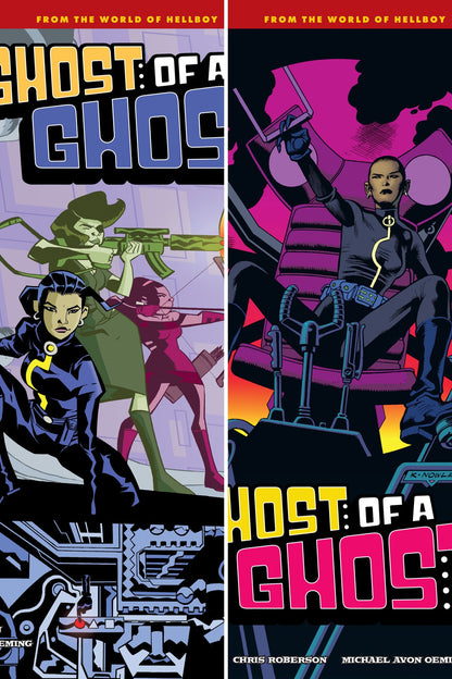 Ghost of a Ghost #2 cover collage