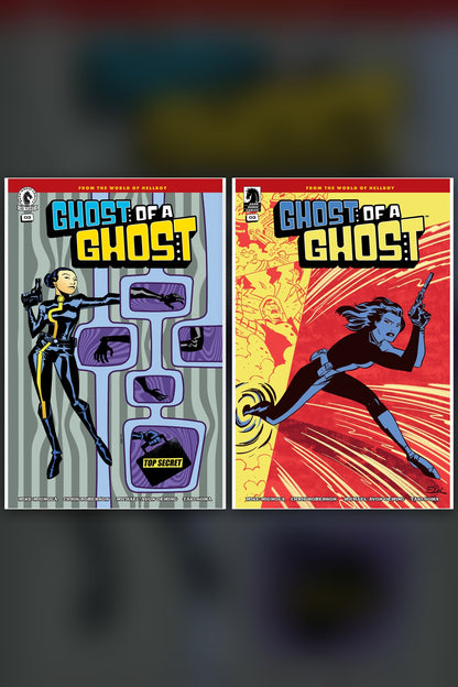 Ghost of a Ghost #3 cover collage