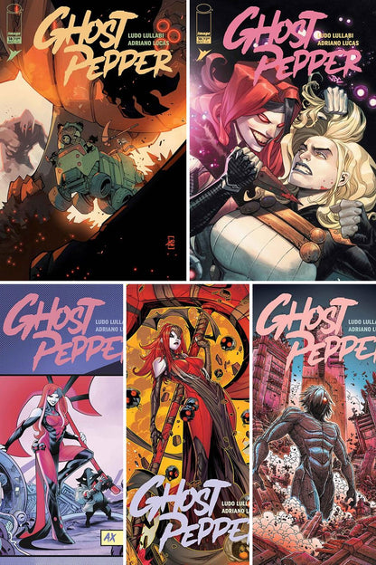 Ghost Pepper #16 cover collage