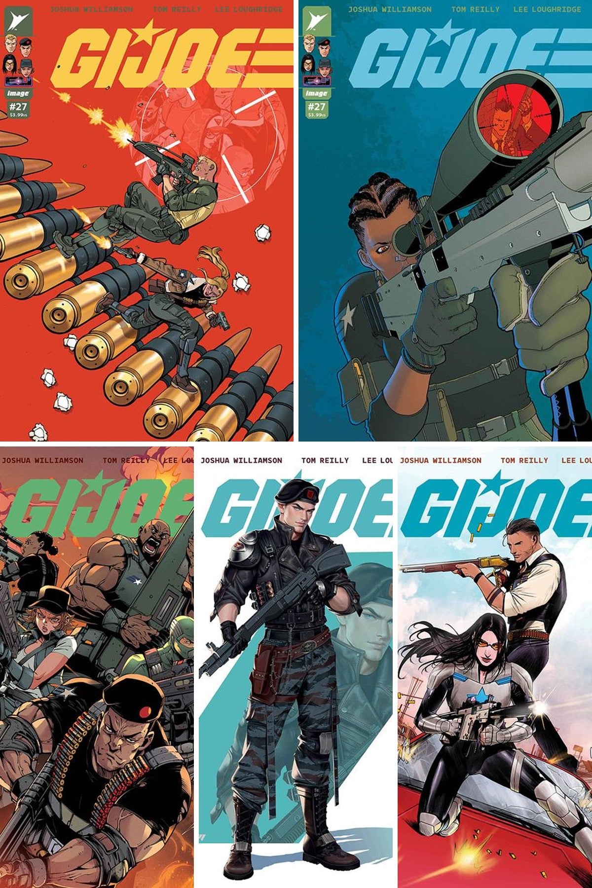G.I. Joe #27 cover collage