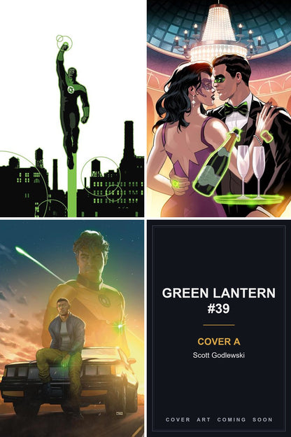 Green Lantern #39 cover collage — Cover A art coming soon