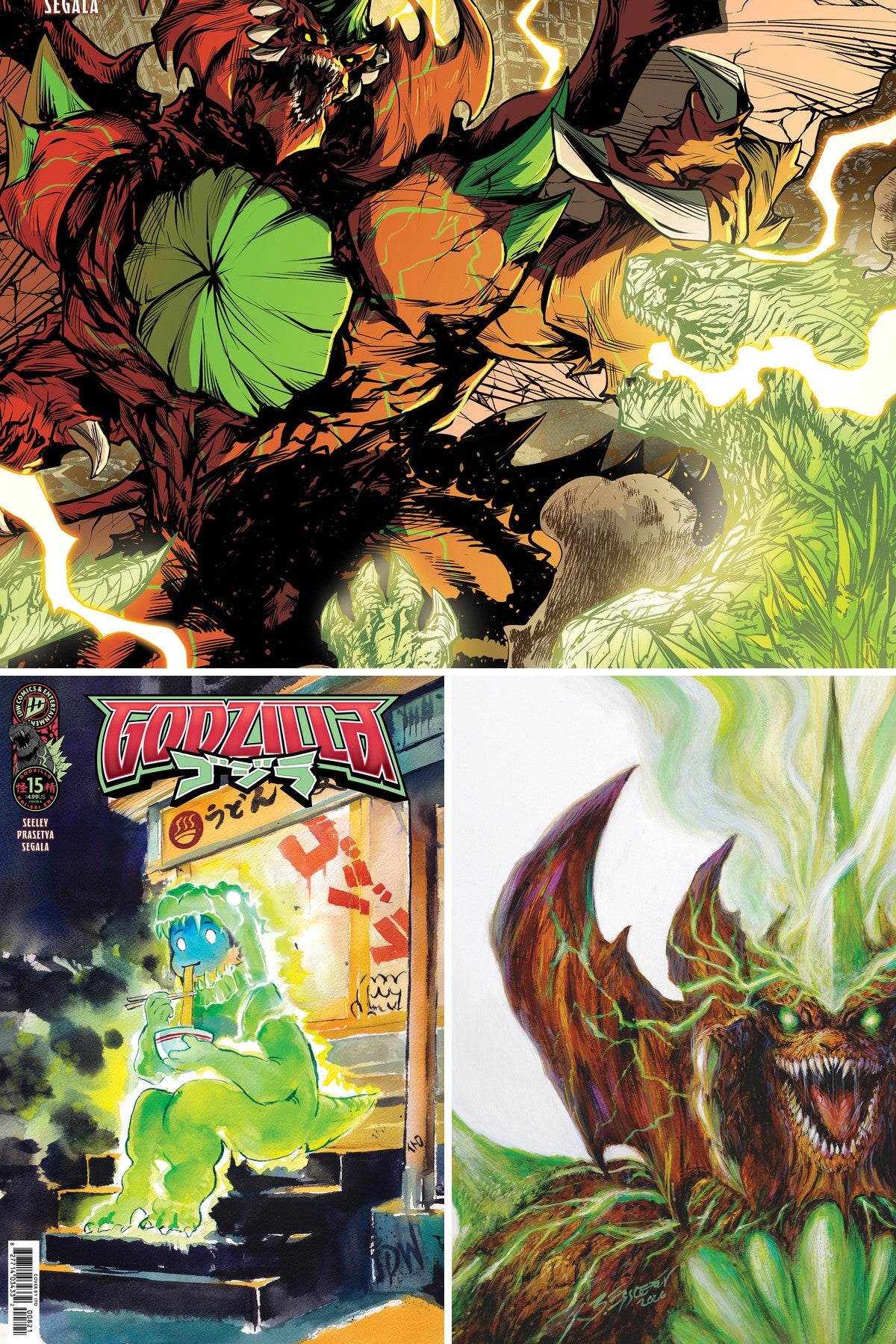 Godzilla [Kai-Sei Era] #15 cover collage