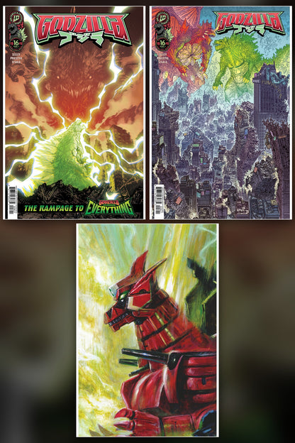 Godzilla [Kai-Sei Era] #16 cover collage