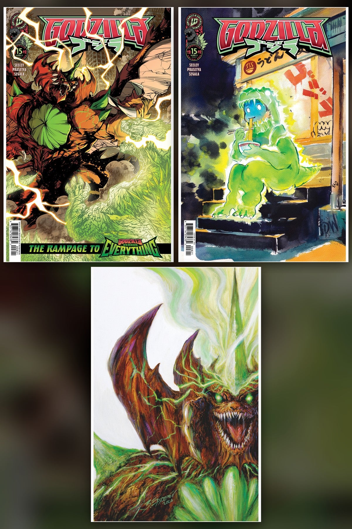 Godzilla [Kai-Sei Era] #15 cover collage