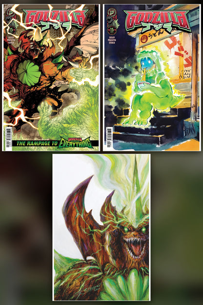 Godzilla [Kai-Sei Era] #15 cover collage